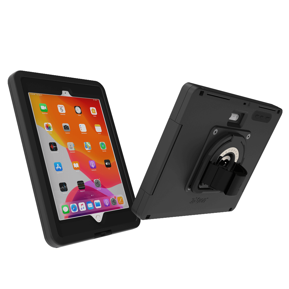 aXtion Extreme Apple iPad 10.2" and Microsoft Surface Go 3 | 2 tablet case and mobile mounting solutions for the oil and gas industries from The Joy Factory.
