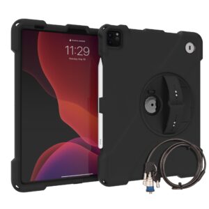 aXtion Bold MPS多功能防盜防水軍規防摔保護套 – iPad Pro 12.9 第六代(2022年版) | 第五代 | 第四代 適用 (附鋼纜鎖) – CWA433KL