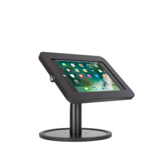ElevateII 系列 – 桌面資訊亭（黑色）— 適用於 iPad 10.2 英寸第 9 代（2021 版）/第 8 代/第 7 代 – KAA112B