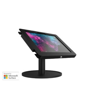 ElevateII 系列 – 桌面資訊亭（黑色） — 適用於 Surface Pro 7+ |7 |6 |5 |4 – KAM302B