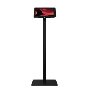 Elevate II 系列 – 落地式自助服務終端 （黑色） — 適用於 iPad Pro 12.9 第 6 代 （2022 版） |第 5 代（2021 年版）|第 4 代 |第 3 代 – KAA711B