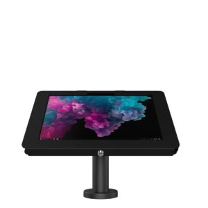 Elevate II Series - Fixed Wall/Desk Stand Kiosk (Black) -- For Surface Pro 7+ | 7 | 6 | 5 | 4 - KAM303B