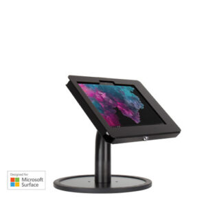 ElevateII 系列 – 桌面資訊亭（黑色） — 適用於 Surface Go / Go 2 / Go 3 / Go 4 – KAM502B
