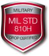 military grade drop badge