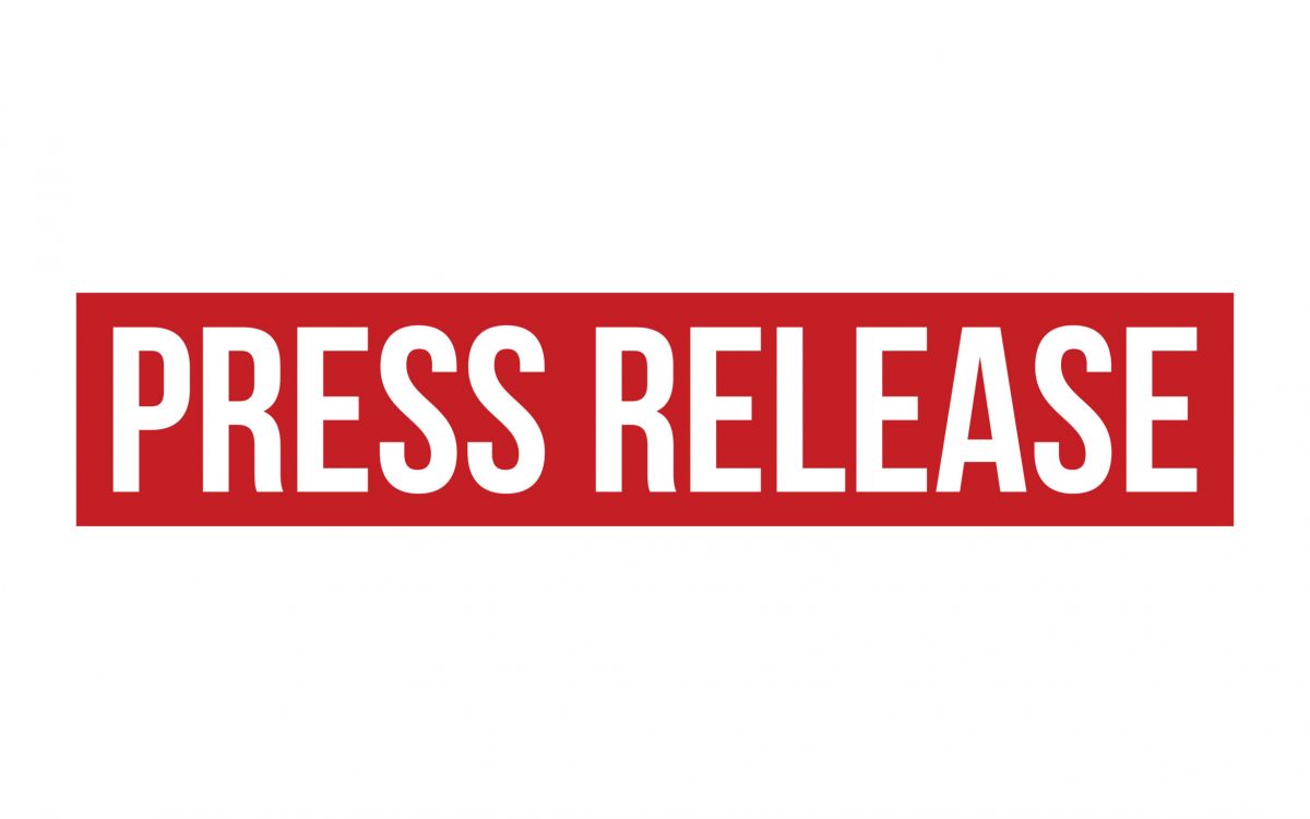 Press Release Rubber Stamp Seal Vector
